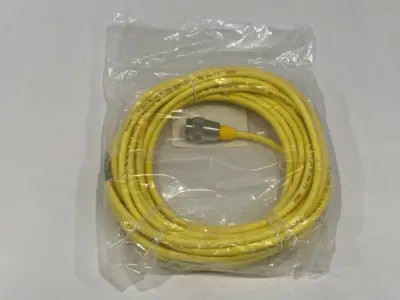 NEW TURCK SINGLE-ENDED SENSOR CORDSET 3-PIN 7/8"-16 FEMALE U99-12585