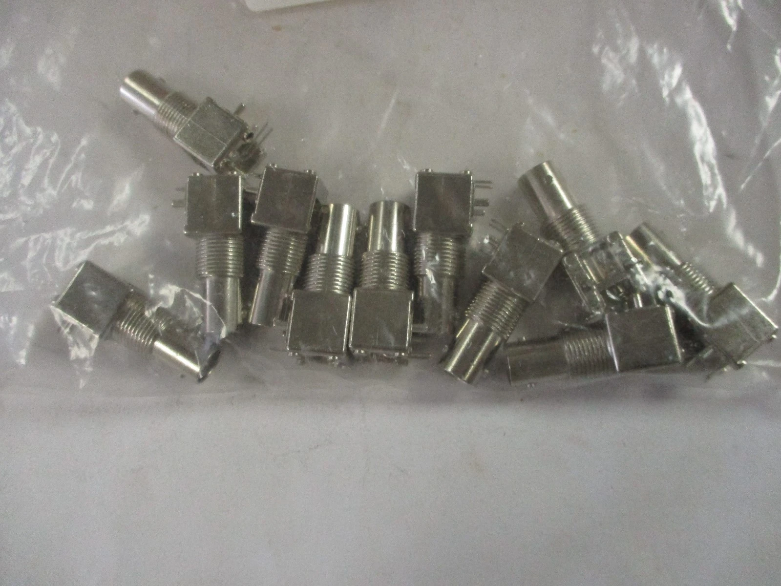 New BNC Connector 75 Ohm Jack Panel Mount (QTY 10)