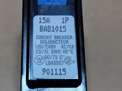 USED WESTINGHOUSE BAB1015
