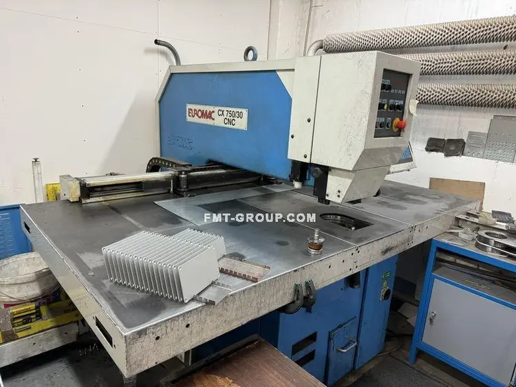 Used 1996 EUROMAC CX 750/30 CNC Turret Punches SK | F.M.T. Group s.r.o. #1253244