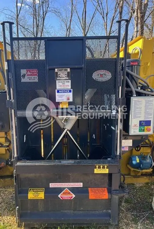 Used 2008 JV MANUFACTURING VB42-SR LOW PROFILE DEEP PENETRATION VERTICAL BALER Balers Alabama US | US Recycling Equipment #874588