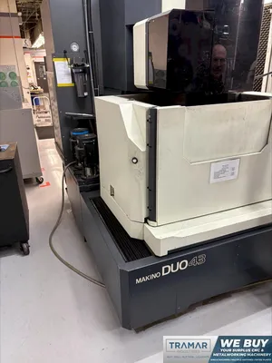 Used 2008 MAKINO DUO-43 Wire EDM Michigan US | Tramar Industries #419506