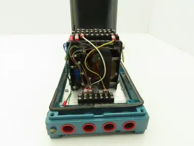 Fischer Porter 10D1419A Mag X Flow Meter Control Unit 120V 275PSI 1.6GPM