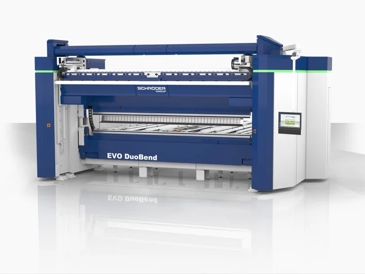 New | in-Stock SCHROEDER SCHROEDER EVO DUOBEND Folding machines Manitoba CA | Empire Machinery & Tools Ltd. #1359897