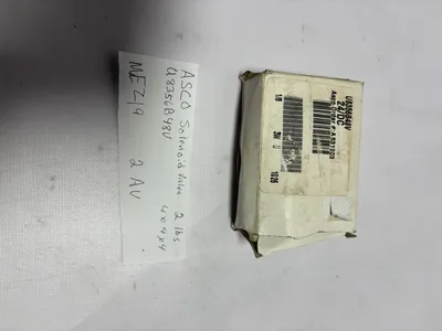 Asco U8356B48V 1/8” Universal Stainless Steel 3-Way Valve, 24 VDC 0-32 PSI