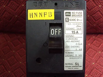 Used Toshiba 41-13455 Circuit Breakers Kentucky US | Edwards Industrial Repair #973726