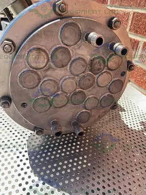 USED FINN-AQUA STAINLESS STEEL  HEAT EXCHANGER  13" X 37"