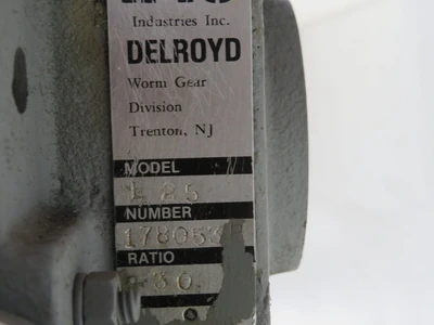Used DELROYD _UNKNOWN_ Speed Reducers | OCO Industrial #1587950