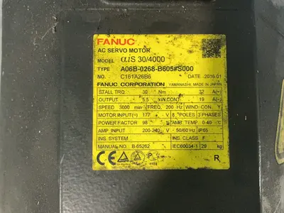 Used 2016 FANUC A06B0268B605#S000 Motors (misc) Ohio US | HGR 24 #1453544