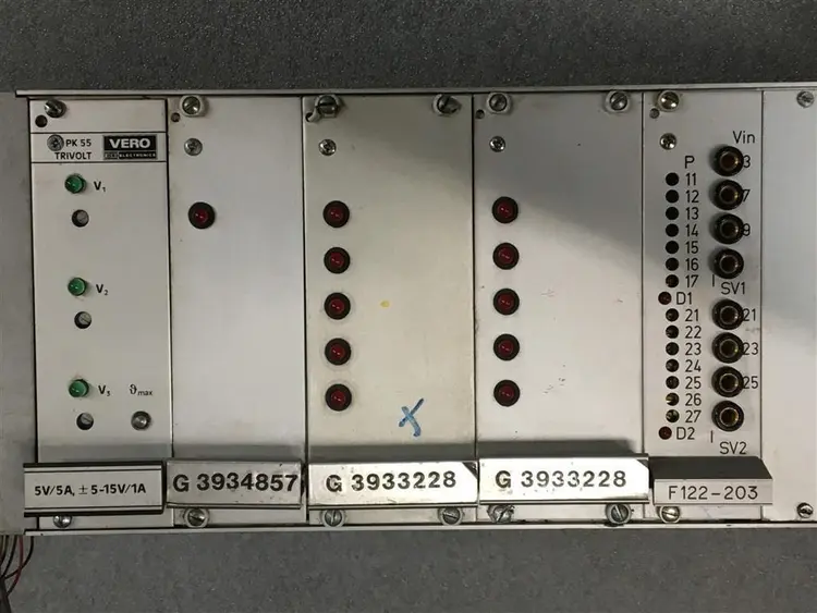 Used LVD VERO ELECTRONIC MK.TFM.MOD G3939083 RACK Misc Electrical & Power Parts BE | Apt International N.V #364019