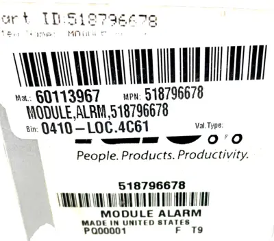 NEW YALE 518796678 MODULE ALARM 8500102