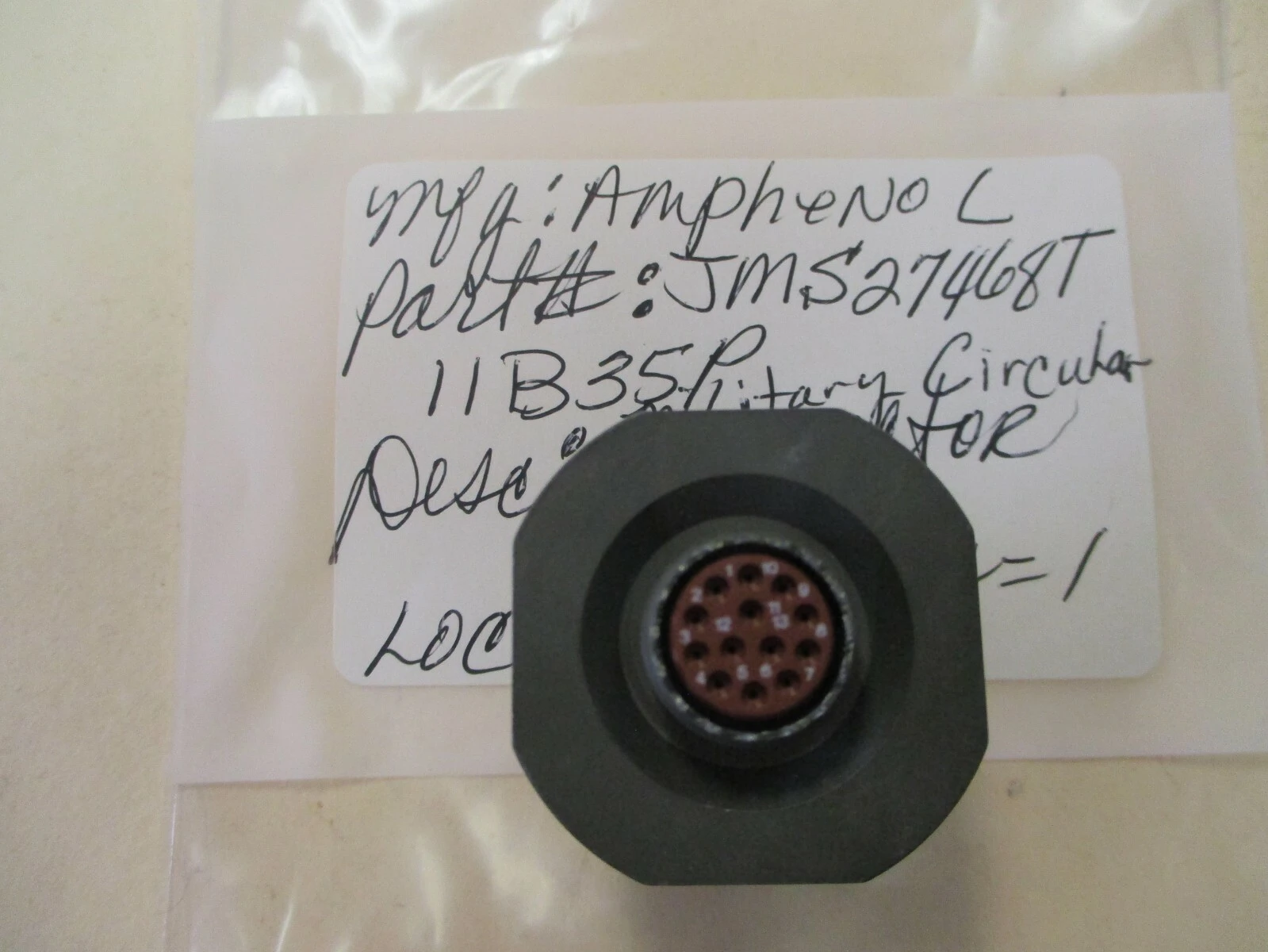 NEW Amphenol KMS27468T11B35P