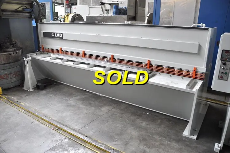 Used LVD SBC 4100 X 4 MM Sheet Metal Shears | Apt International N.V #365131