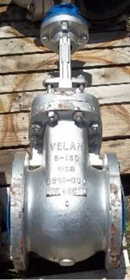 QTY. 1. VELAN 8" 150 RAISED FACE FLANGED GATE VALV...