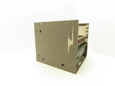 Cincinnati Milacron 1-230-0535 PCB Chassis 4 Slot Rack With Power Supply 275V