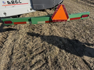 (1) Road Runner 36' dual axle header cart with pin stye hitch, size ST235/85R16 front and rear tires...