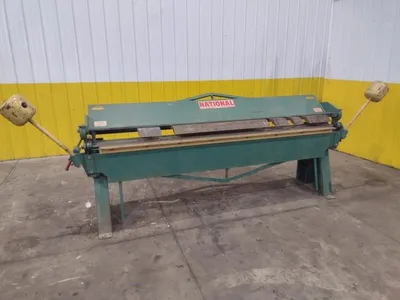 Used NATIONAL _UNKNOWN_ Box & Pan Brakes including Finger Ohio US | Yoder Brothers machinery #1295617