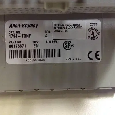 USED ALLEN BRADLEY 1794-TBNF SER A