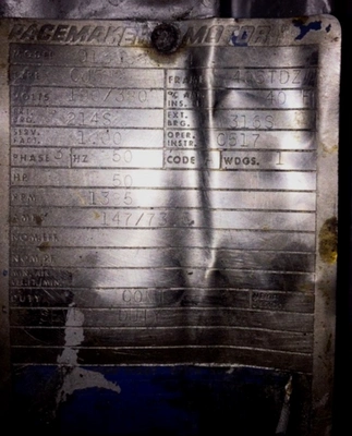 Alfa-Laval BRPX 417 SFV-31CGL-50 clarifier centrifuge, 316SS.