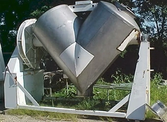 Used PATTERSON PATTERSON KELLEY 75 CFT VBLENDER Double Cone - V Mixers New York US | Michael Benalt Inc #1274355