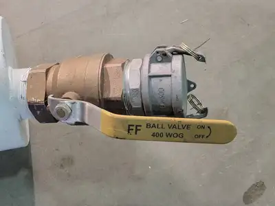Water Baffle w/ Ball Valve
