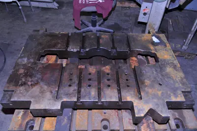 48" X 28" X 3" BOLSTER PLATE