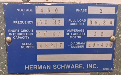 USED HERMAN SCHWABE HERMAN SCHWABE SR-230 PRESS