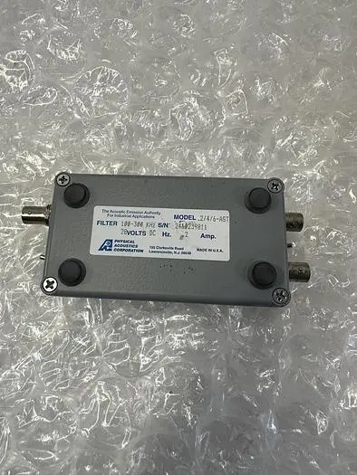 Used PHYSICAL ACOUSTICS CORPORATION AC 2-4-6-AST Semiconductor Parts | Advanced Capital Equipment Sales #430794