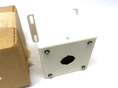 New | in-Stock SCE Extra Deep Pushbutton Enclosure White 1-H Electrical Boxes Michigan US | Maverick Industrial Sales #1395830