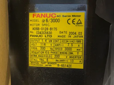 USED 2004 FANUC A06B0128B175