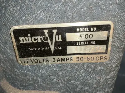 Used MICROVU 00 Comparators Ohio US | HGR 24 #1572283