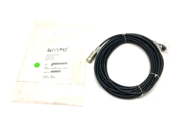 Used WEBER ENCODER CONNECTION CABLE 4-POL 12M C30S Cable & Wire | Maverick Industrial Sales #1111596