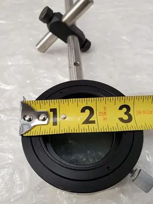 MELLES GRIOT ROTATION MOUNT WIHT OPTICAL POST AND NEW FOCUS 9935