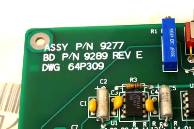 NEW THERMO ENVIRONMENTAL DWG 64P309 9289 REV. E CIRCUIT BOARD DWG64P309