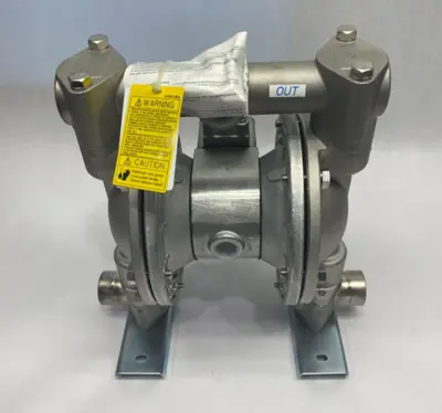 New | in-Stock YAMADA STAINLESS STEEL AIR POWERED DOUBLE DIAPHRAGM PUMP 1" IN/OUT Pumps | Maverick Industrial Sales #1105871