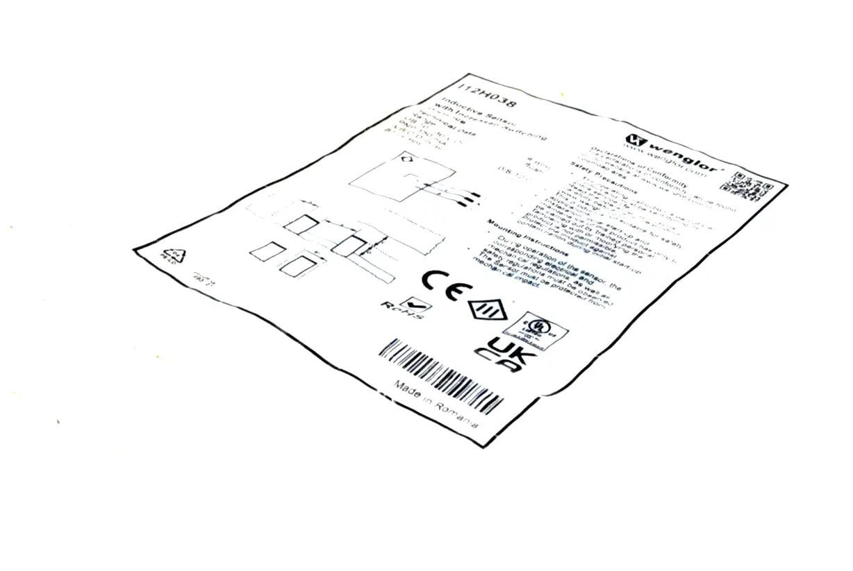 NEW WENGLOR I12H038 INDUCTIVE SENSOR