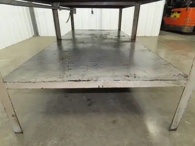1/4" Top Steel Fabrication Welding Layout Table Work Bench 96"x48"x33"