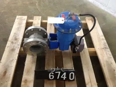 Neles Jamesbury  4"-150 V-Ball Control Valve