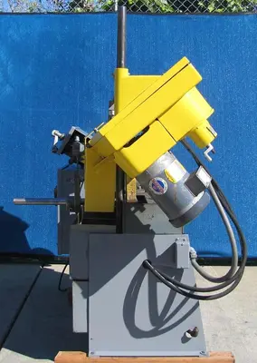W. F. Wells and Sons Horizontal Band Saw Bandsaw with Coolant Pump & New Blade