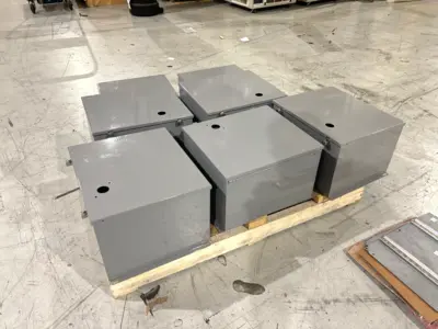 Used SCE Lot of 7 Enclosures with Back Panel, 16x14x10 Electrical Boxes Michigan US | Maverick Industrial Sales #1475322