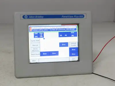 Allen Bradley 2711PC-T6C20D8 HMI PanelView Plus 600 6" Operator Touch Panel