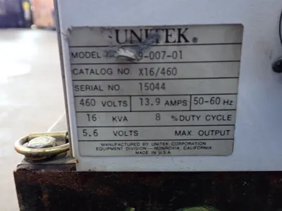 USED UNITEK MIYACHI 900701