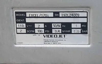 Used Videojet 374795-07 Ink Jet Printers Delaware US | United Machine Co. #1562350