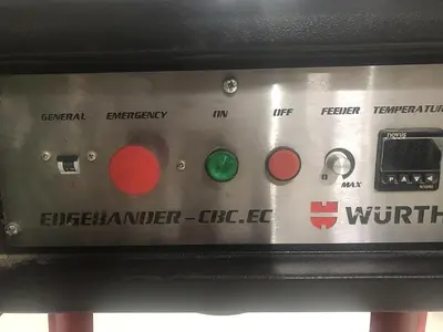 USED WURTH COMBINATION CBC-162 & RBB-1000 PORTABLE EDGE-BANDER AND TRIMMER