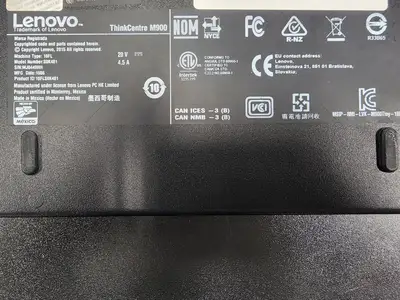 Used Lenovo Used Lenovo ThinkCentre M900 Tiny Desktop Micro Tower PC Servers Illinois US | Falcon Restaurant Supply #1376755