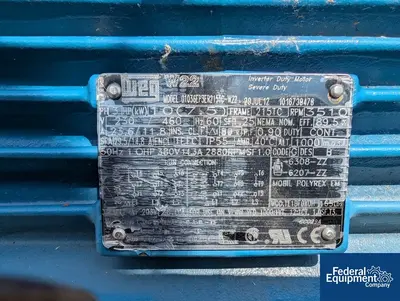 USED WEG 10 HP WEG Motor, Model 01036EP3ER215TC-W22
