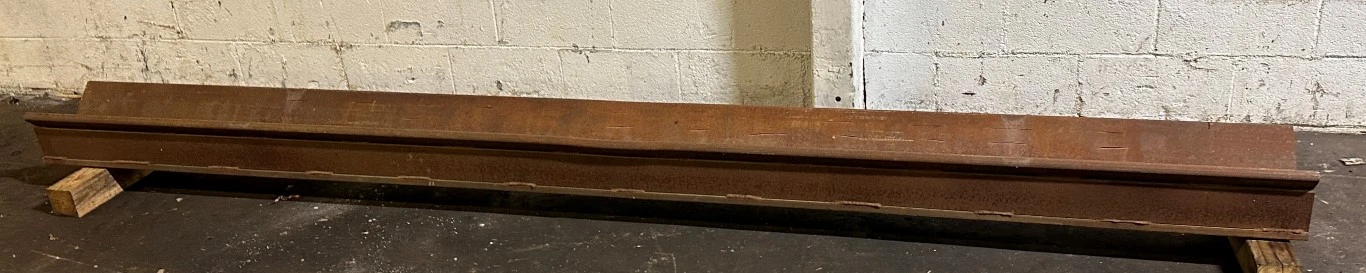 CUSTOM 135" BOTTOM PRESS BRAKE DIE - 9 1/2" O