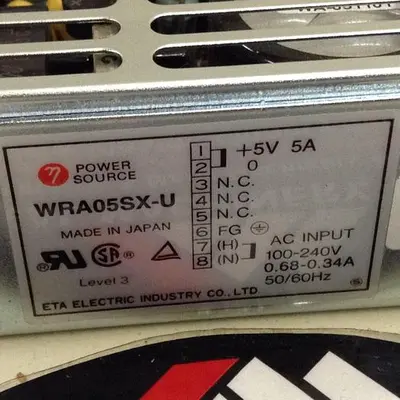 USED ETA ELECTRIC WRA05SX-U