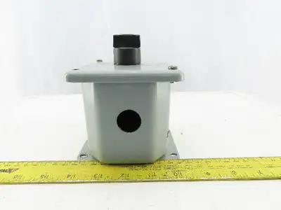 Hoffman ED1PBM2 Enclosure Type 4,12,13 W/ Black On off Switch