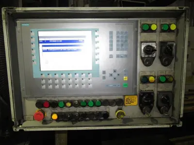 400 TON SACK & KIESSELBACH STRAIGHT SIDE HYDRAULIC PRESS: STOCK #12328